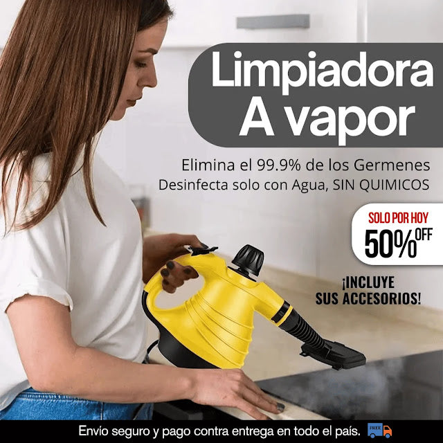 🔥 LIQUIDACIÓN DE STOCK PROMO: ULTRA MAXCLEAN - LIMPIEZA A VAPOR MULTIFUNCIONAL