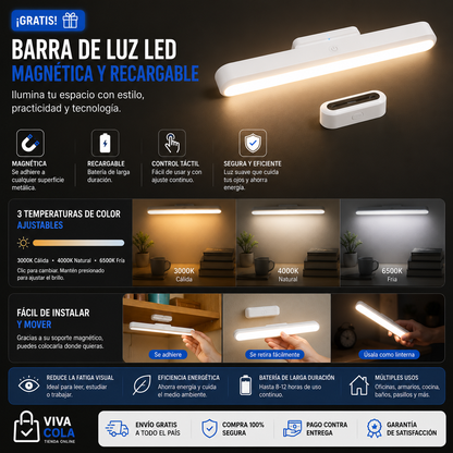 ☕🏡 MESA AUXILIAR PREMIUM  ✨ Todo lo que necesitas al alcance de tu mano  🎁 Recibe GRATIS una Barra de Luz LED Magnética