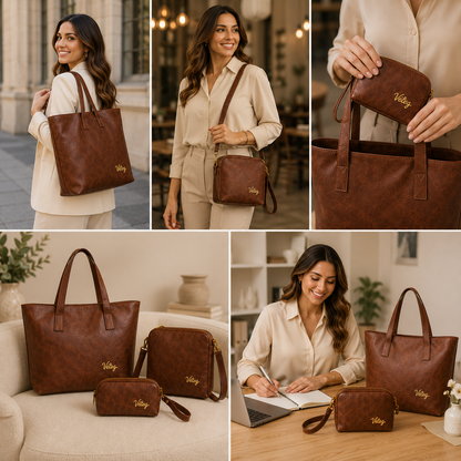 👜Solo Hoy:✨Trío Bolso Premium Vélez 👜 ¡Paga 1 y Lleva 3! + Regalo Especial 🎁