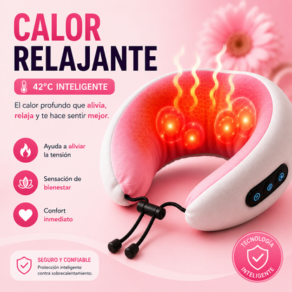✨ Cojín Masajeador Inteligente 4 en 1 🔥💃+ 🎁 REGALO: Removedor de Vello Facial instantáneo